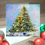 Christmas Cards, Pack of 5 - Christmas Tree