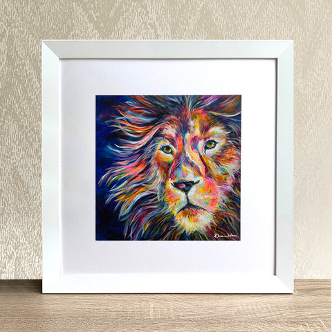 Framed Print - Levi Lion