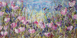 Canvas Print of 'Pink Meadow'